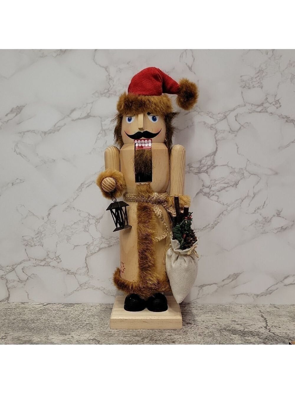 Rustic Vintage wooden nutcracker